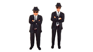 FIGURINE SET WITH JAKE AND ELWOOD