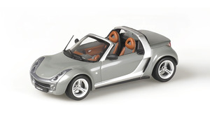 SMART ROADSTER 2003 CABRIO GREY METALLIC