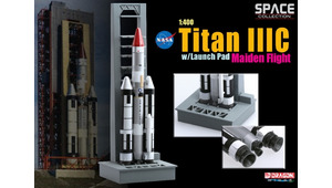 TITAN III C WITH LAUNCH PAD MAIDEN FLIGHT