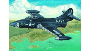US NAVY F9F-2P PANTHER