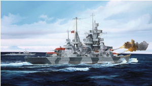 GERMAN CRUISER ADMIRAL HIPER 1941