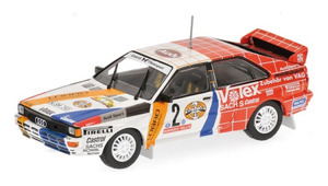 AUDI QUATTRO RALLY LUX WINNERS RALLY 1984