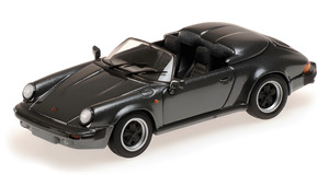 PORSCHE 911 SPEEDSTER 1988 GREY METALLIC