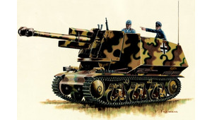 GERMAN 39(H) 105mm AUF GESCHUTZWAGEN