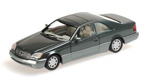 MERCEDES BENZ 600 SEC COUPE C140 1992 GREEN METALLIC