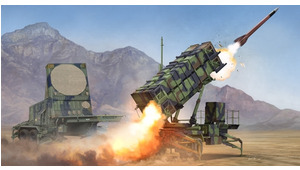M901 LAUNCHING STATION & AN/MPQ-53 RADAR SET OF MIM-104 PATRIOT SAM SYSTEM PAC-2
