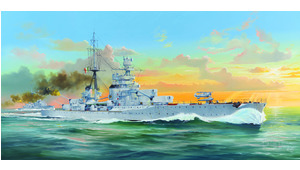 ZARA INCROCIATORE PESANTE REGIA MARINA ITALIANA TRUMPETER