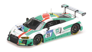 AUDI R8 LMS TEAM LAND DE PHILIPPI MIES HAASE KAFFER 24H NURBURGRING 2017