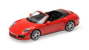 PORSCHE 911 (991.2) CARRERA 4S CABRIOLET RED 2017