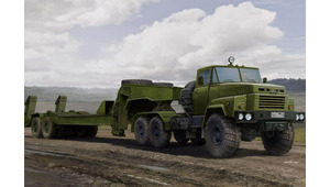 RUSSIAN KRAZ-260B TRACTOR WITH MAZ/CHMZAP-5247G SEMITRAILER