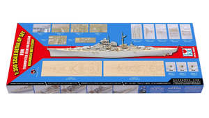 DETAIL UP SET PER BISMARCK 1941 1/350