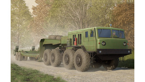 MAZ-545 TRANSPORTER WITH CHMZAP-5247G SEMI-TRAILER
