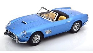 FERRARI 250 GT CALIFORNIA SPYDER LIGHT BLUE METALLIC 1960 WITH REMOVABLE HARDTOP