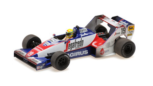 TOLEMAN HART TG183B AYRTON SENNA 2ND PLACE BRAZILIAN GP 1984 DIRTY VERSION