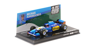 BENETTON RENAULT B195 MICHAEL SCHUMACHER WINNER MONACO GP WORLD CHAMPION 1995