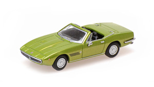 MASERATI GHIBLI SPYDER LIGHT GREEN METALLIC 1969