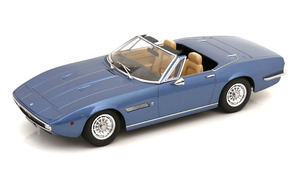 MASERATI GHIBLI SPYDER LIGHT BLUE METALLIC WITH SPOKE RIMS 1970