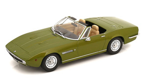 MASERATI GHIBLI SPYDER LIGHT GREEN METALLIC WITH SPOKE RIMS 1970
