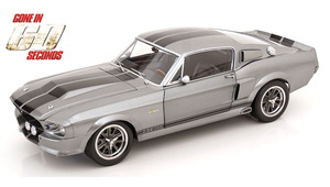 FORD MUSTANG SHELBY GT500 ELEANOR 1967 GREY METALLIC & BLACK 