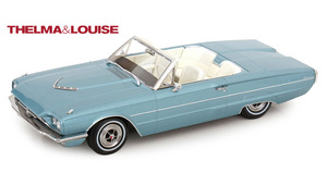 FORD THUNDERBIRD CONVERTIBLE LIGHT BLUE METALLIC 1966 MOVIE THELMA & LOUISE LOOK-A-LIKE