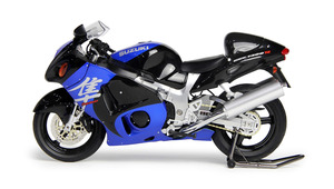 SUZUKI GSX1300R HAYABUSA 2001 BLUE & BLACK