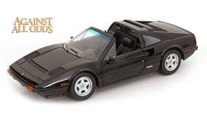 FERRARI 308 GTS QUATTROVALVOLE 1982 US VERSION BLACK MOVIE AGAINST ALL ODDS