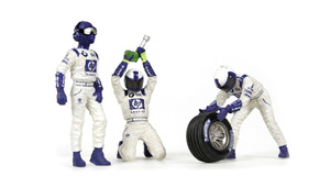 PIT STOP WILLIAMS 2002 CAMBIO GOMME ANTERIORE