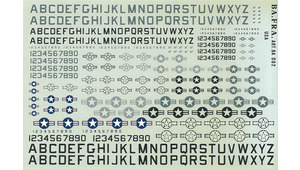DECALS AEREI AMERICANI 1/72 &amp; 1/48