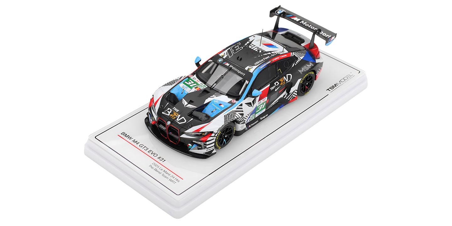 TSM Model BMW M4 GT3 EVO #31 THE BEND TEAM WRT 1/43 Sammlermodell