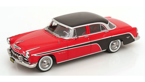 DESOTO FIREFLITE SEDAN RED & BLACK 1955