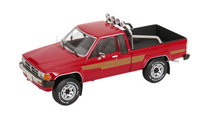 TOYOTA TRUCK XTRA CAB 4X4 (HILUX) RED 1985