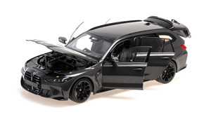 BMW M3 TOURING DRAVITGREY METALLIC WITH BLACK WHEELS AND BLACK INTERIOR 2024