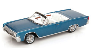 LINCOLN CONTINENTAL CONVERTIBLE 1963 TURQUOISE METALLIC