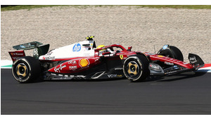 FERRARI SF-25 LEWIS HAMILTON ITALIAN GP 2025 WITH DRIVER FIGURINE