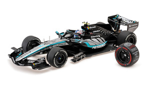 MERCEDES AMG W17 KIMI ANTONELLI 1ST POLE POSITION CHINESE GP 2026 WITH POLE POSITION TYRE